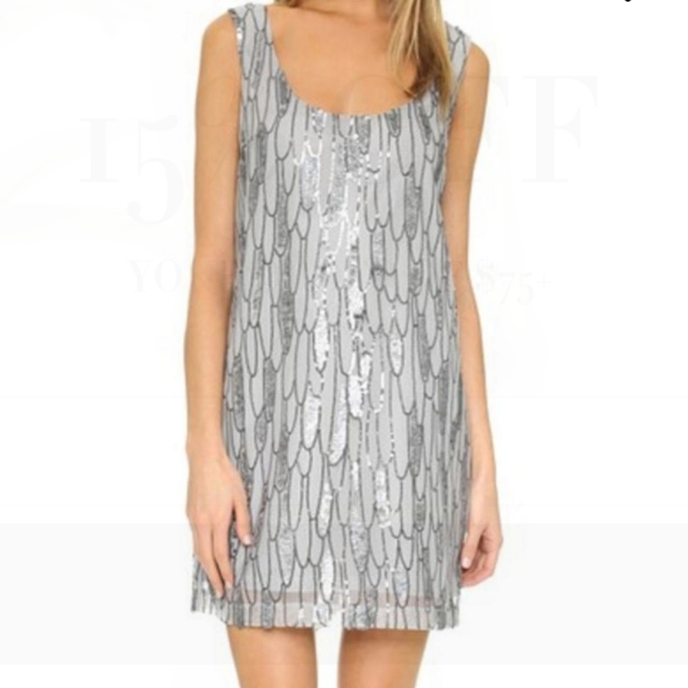 BB Dakota 'Roselyn' Sequin Tank Shift Dress